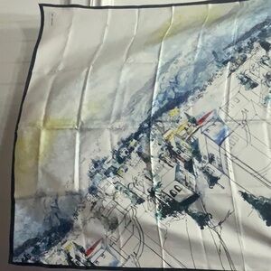 Vintage St. John 100% Silk Scarf